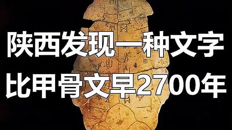 陕西发现特殊文字 比甲骨文早2700年 中国有六千年文字史 文化 考古 好看视频 陕西发现特殊文字 比甲骨文早2700年 中国有六千年文字史 文化 考古 好看视频