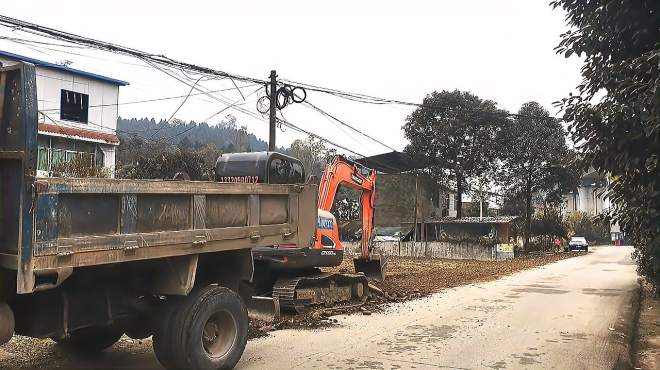 中国科技城,四川省绵阳市游仙区石马镇,这里正在进行新农村建设