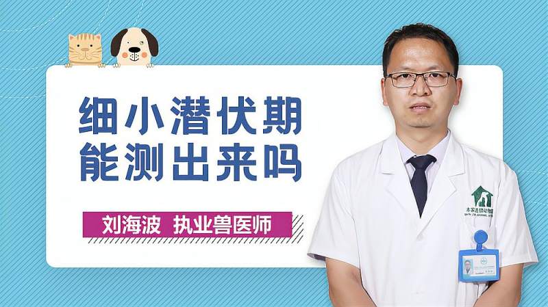 犬细小潜伏期能测出来吗?,健康养生,健康常识,好看视频