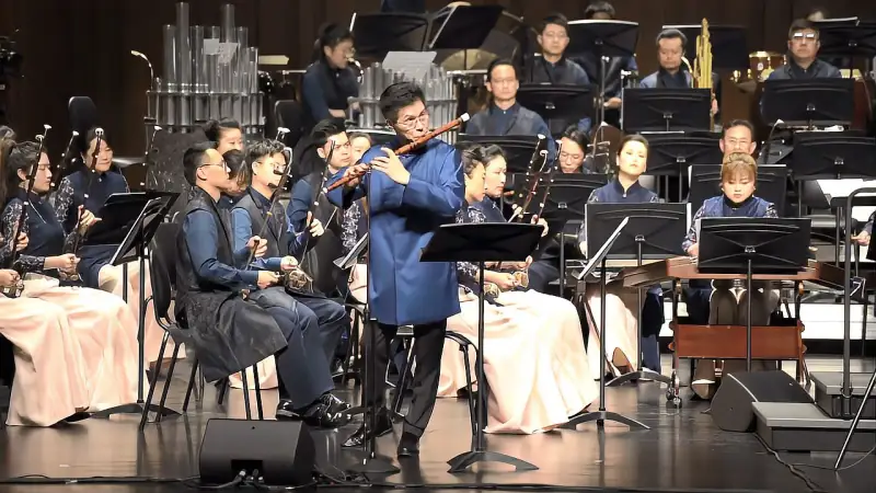 锦绣中华 竹笛名家名曲音乐会 张维良笛子演奏 花泣 音乐 器乐 好看视频