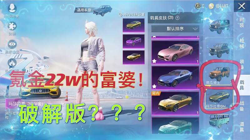 和平精英神秘富婆充值22w破解版