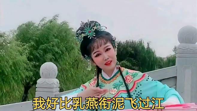 [图]黄梅戏《绣花女》选段，这位美女演唱得真好听！