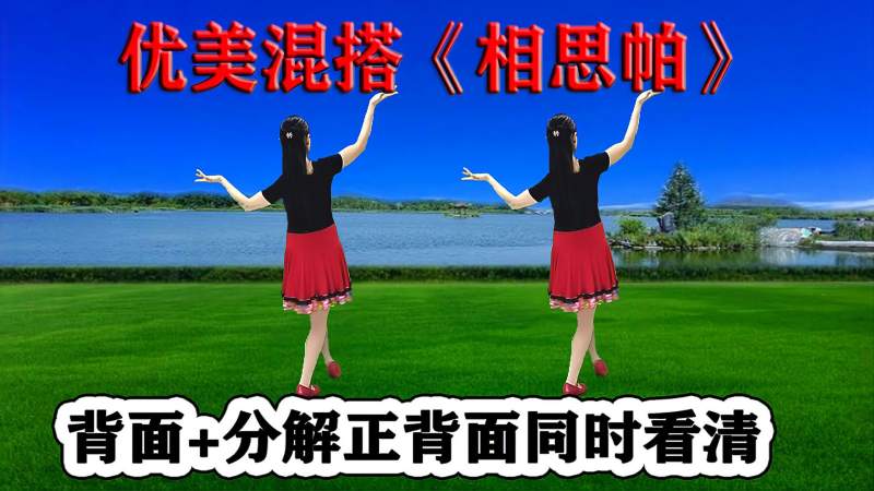 dj精简网红舞相思帕背面附教学学跳健身轻松舒服