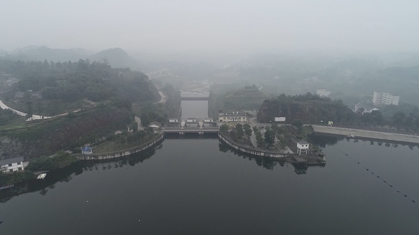 重庆玉滩水库扩建工程左干渠工程建成投用