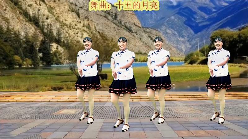 经典广场舞十五的月亮美好的回忆与思乡情醉歌美舞真好看