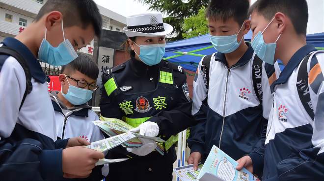 [图]人民警察节｜不忘初心 逐梦而行 回顾2020，蒲城交警一路伴您同行