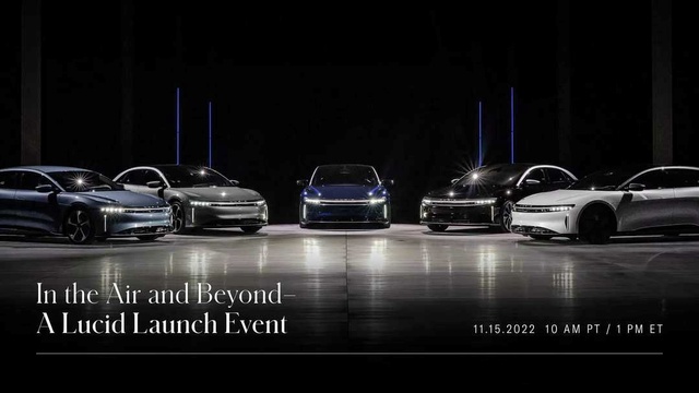 電車頂端的「藍寶石」lucid motors 出手了