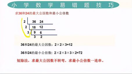 什么是分解质因数 分解质因数教学 短除法 教育 学校教育 好看视频