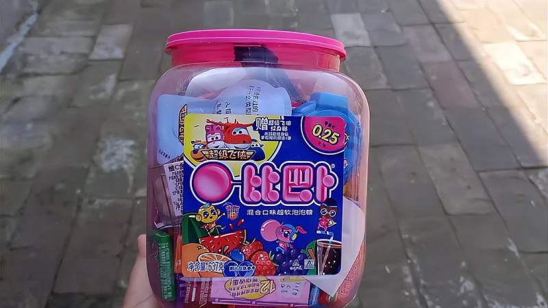 比巴卜泡泡糖有这么多好吃的