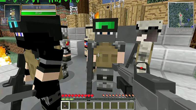 我的世界特种兵故事ep2崭露头角雇佣士兵攻下敌军堡垒