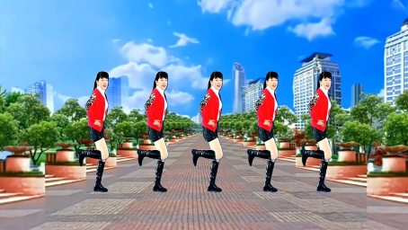 一首 青木林里青木秧 节奏动感 舞步简单 好看易学 好看视频