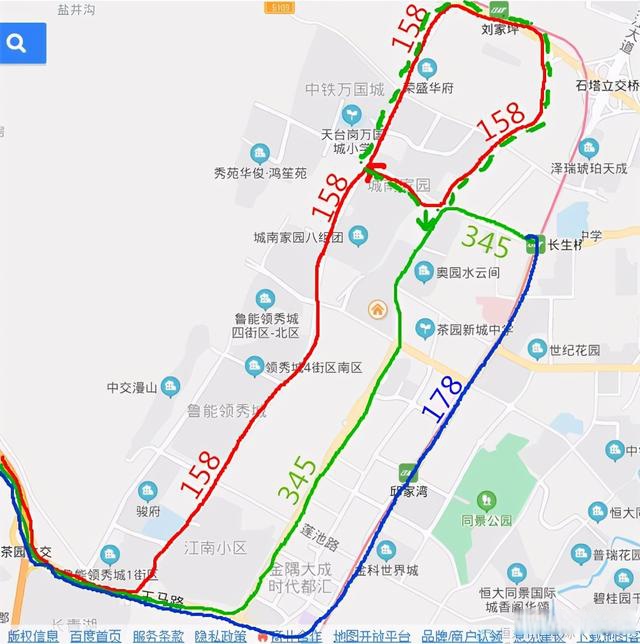 茶园轻轨6号线线路图图片