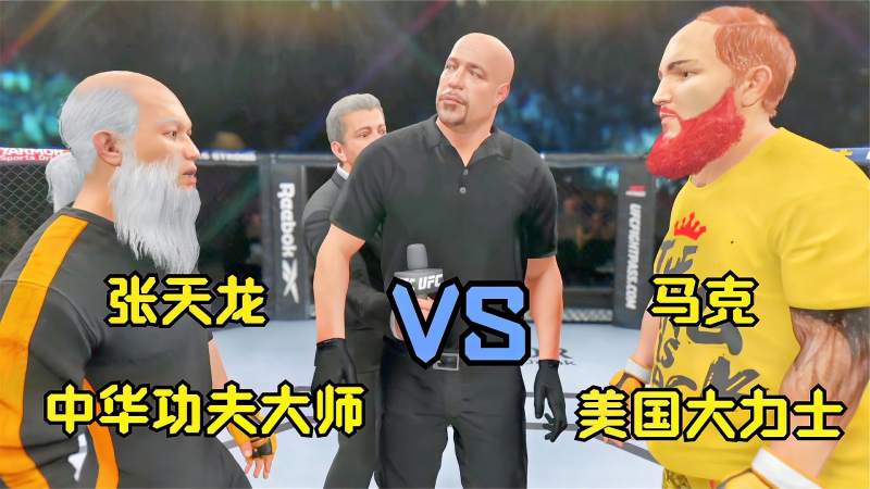 ufc格斗游戏功夫大师张天龙vs美国重拳王马克