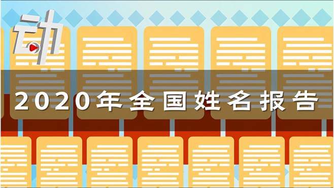 [图]2020年全国姓名报告发布 你身边有多少个“奕辰”和“一诺”？