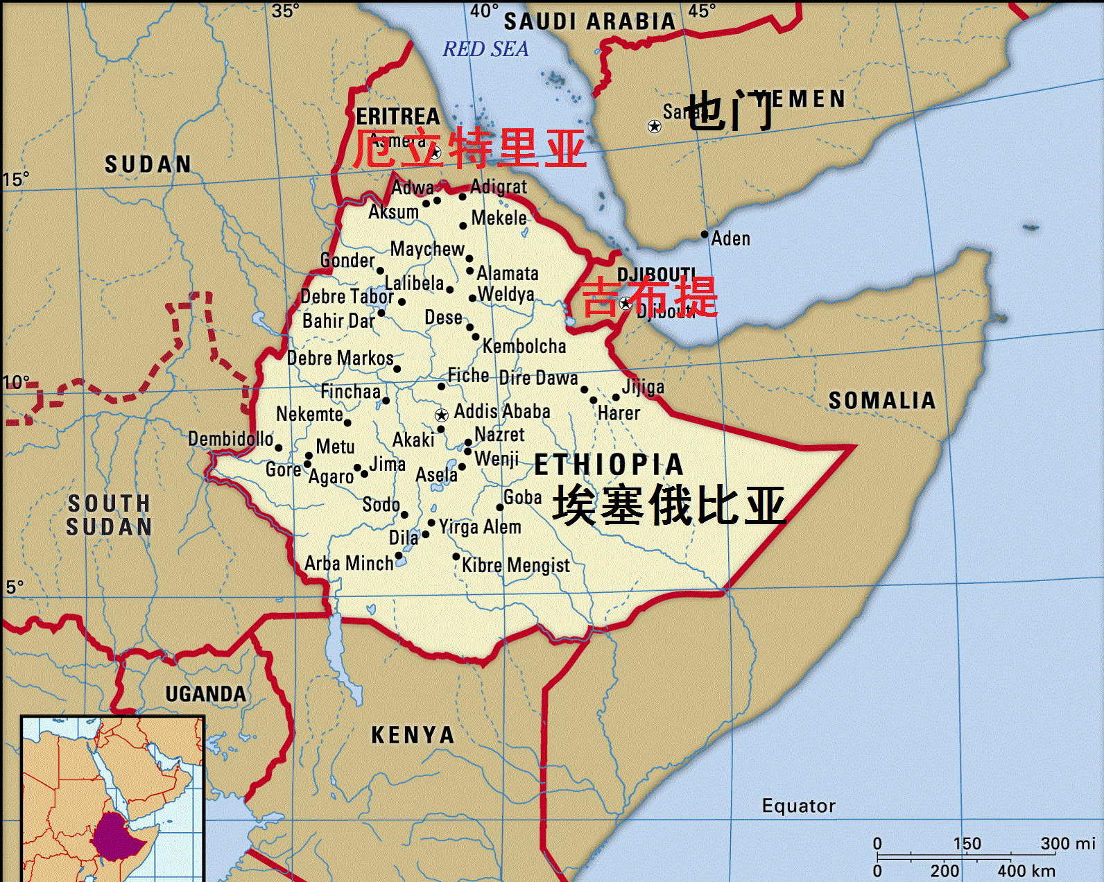 亚非第二陆路通道计划:从也门跨越红海,修28.5公里的桥到吉布提