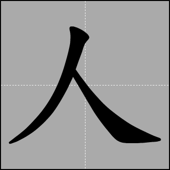 中国汉字"人"和"入"的内涵你知道吗