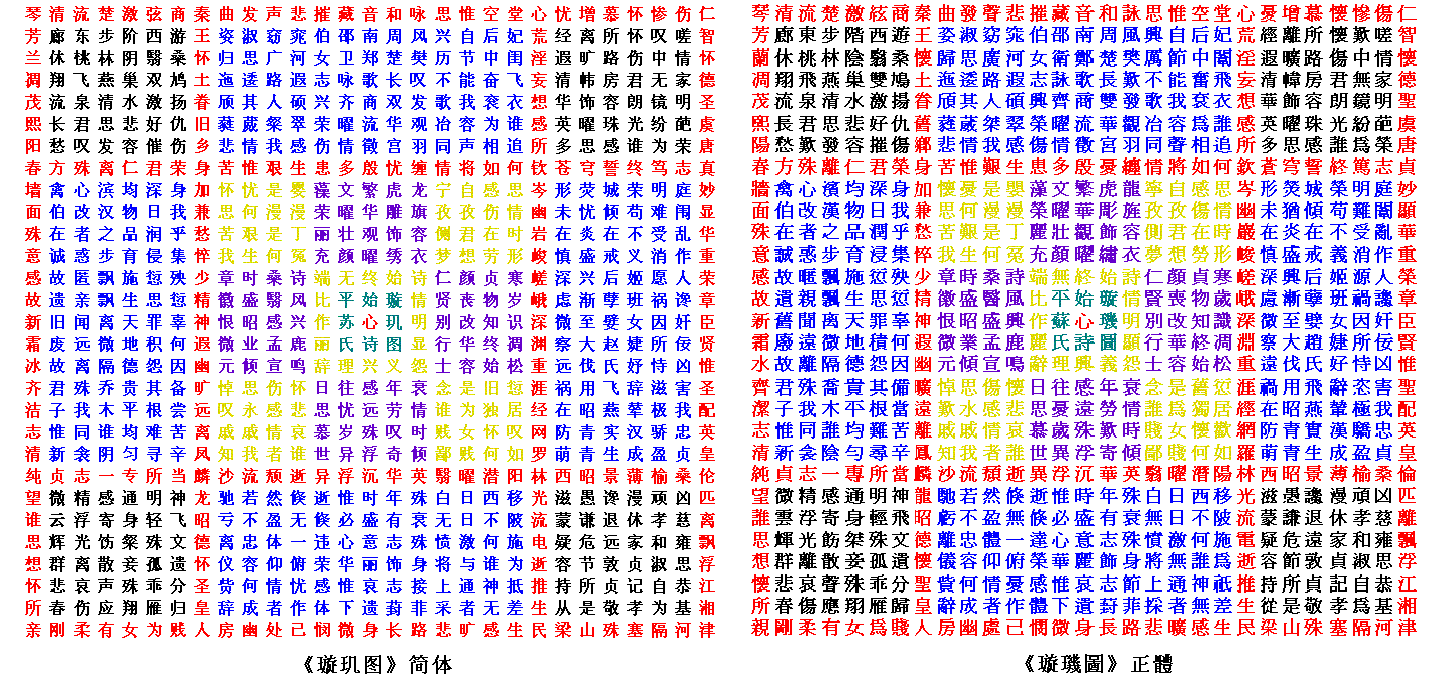 正反都能读的千古奇文《璇玑图》,其中竟然涉及到大唐皇室的隐秘