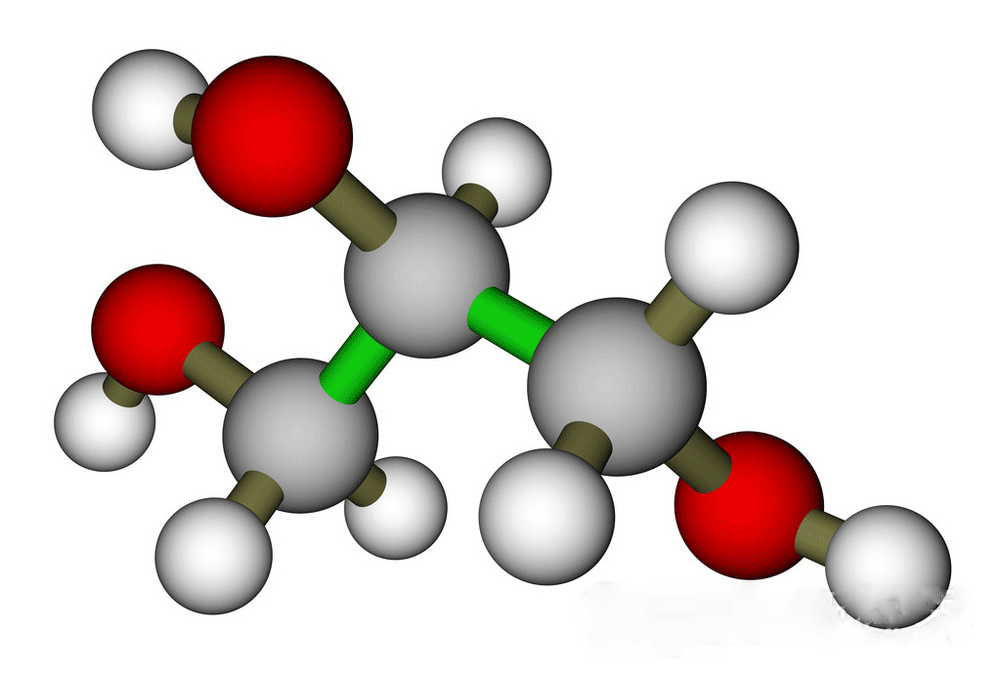 甘油的分子结构