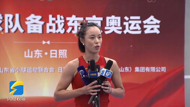国家网球队队员王蔷：代表中国参加奥运会义无反顾 以最好的成绩为国争光