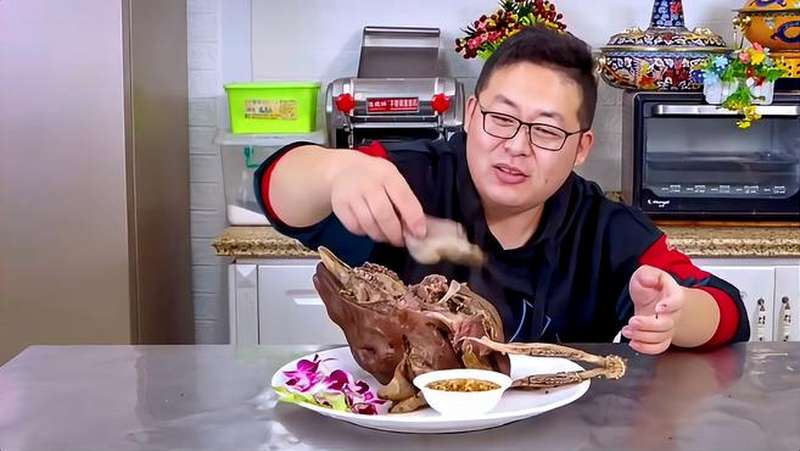 这两种羊头肉做法，看着就想吃！问着特别的香！,美食,菜谱,好看视频