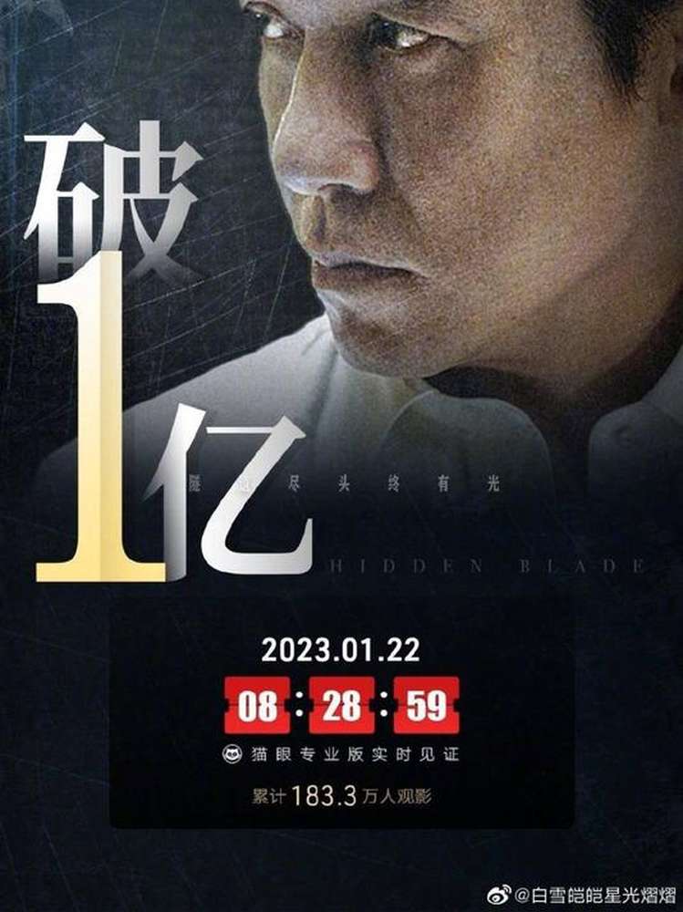 2023春节档预售总票房9.01亿,电影《无名》首日票房破亿