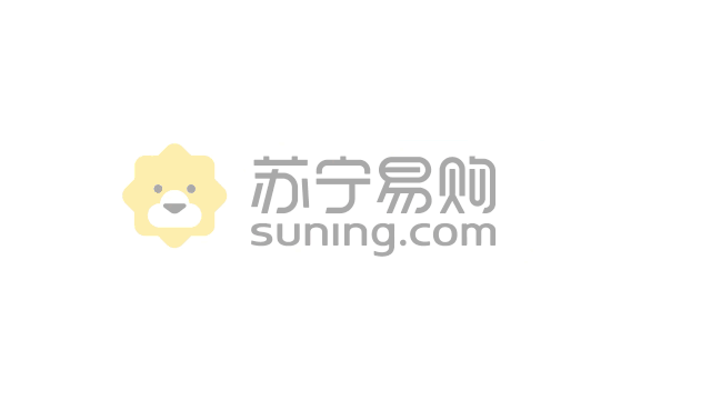 苏宁易购发布全新logo设计,小狮子头变方了