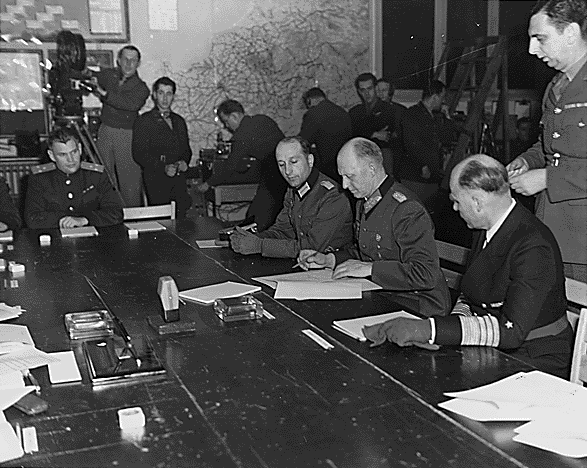 德国签署投降书